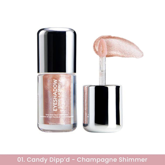 Liquid Eyeshadow Longwear Eye Makeup — Buildable Highly Pigmented & Blendable Eye Shadow Cream