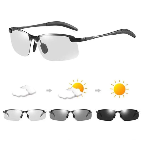 Unisex Fashion Polarized Sunglasses, UV400 Anti Blue Light Sun Glasses for Photography Hiking Beach Outdoor