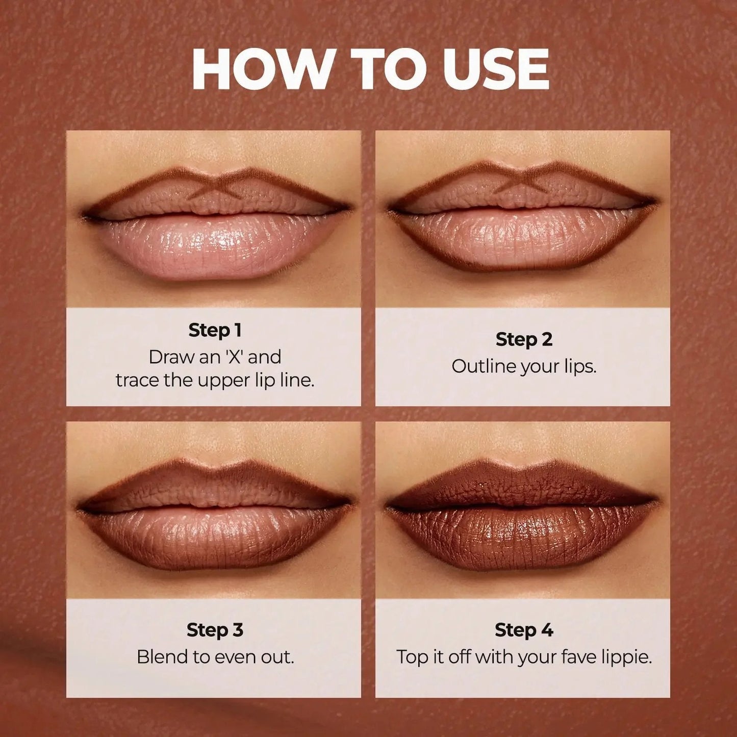 ALOVEGOODS Glide Lip Liner — Creamy, Blendable Color with Smooth Application