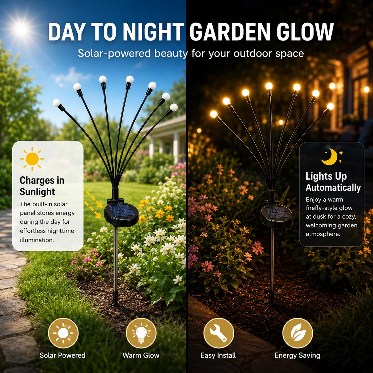 Outdoor Solar Firefly Lights - Buy More Save More