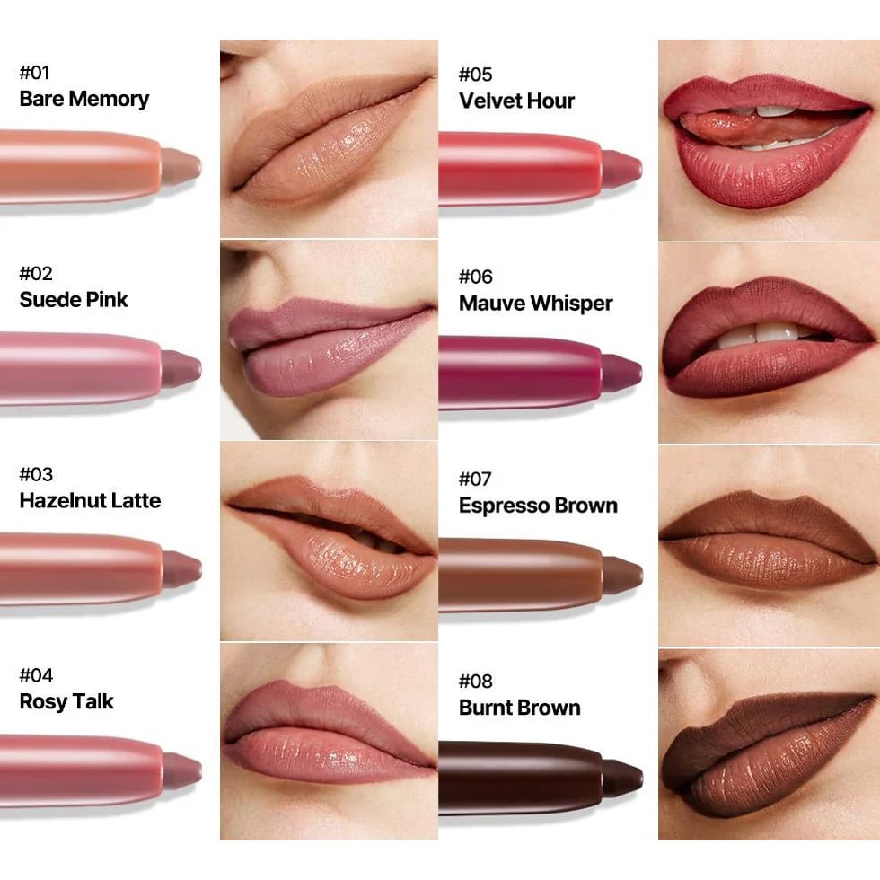 ALOVEGOODS Glide Lip Liner — Creamy, Blendable Color with Smooth Application