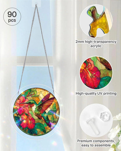 Acrylic Jigsaw Puzzle Suncatcher