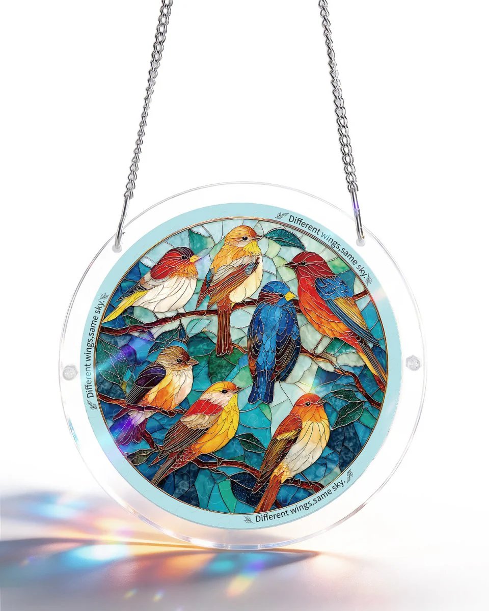 Acrylic Jigsaw Puzzle Suncatcher