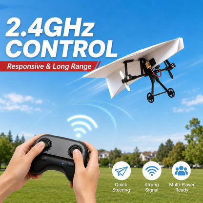 ✈️ Hotfree RC Paper Airplane Kit | Master the Skies