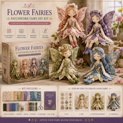 🔥Last Day 49% OFF🌸Fairy Patchwork DIY Collection ✨
